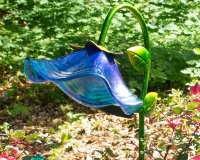 Solar Glas Bell Blue